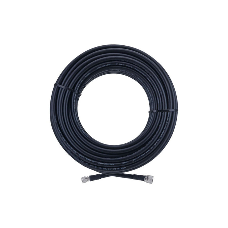 Cabo-Coaxial-RGC-213-plug-TNC-macho-20-metros