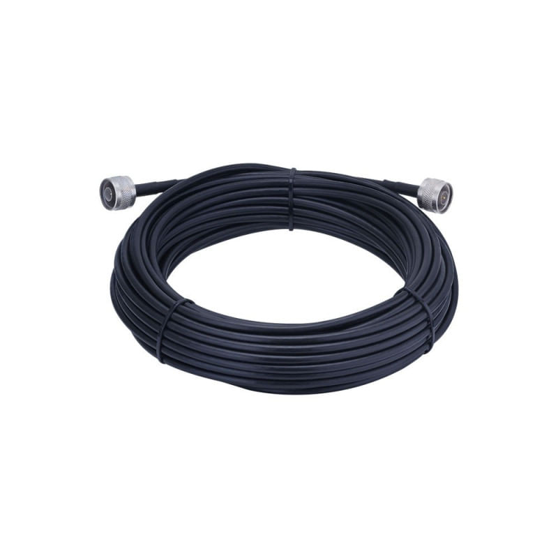 Cabo Coaxial RGC 58 plug N macho com 15 metros