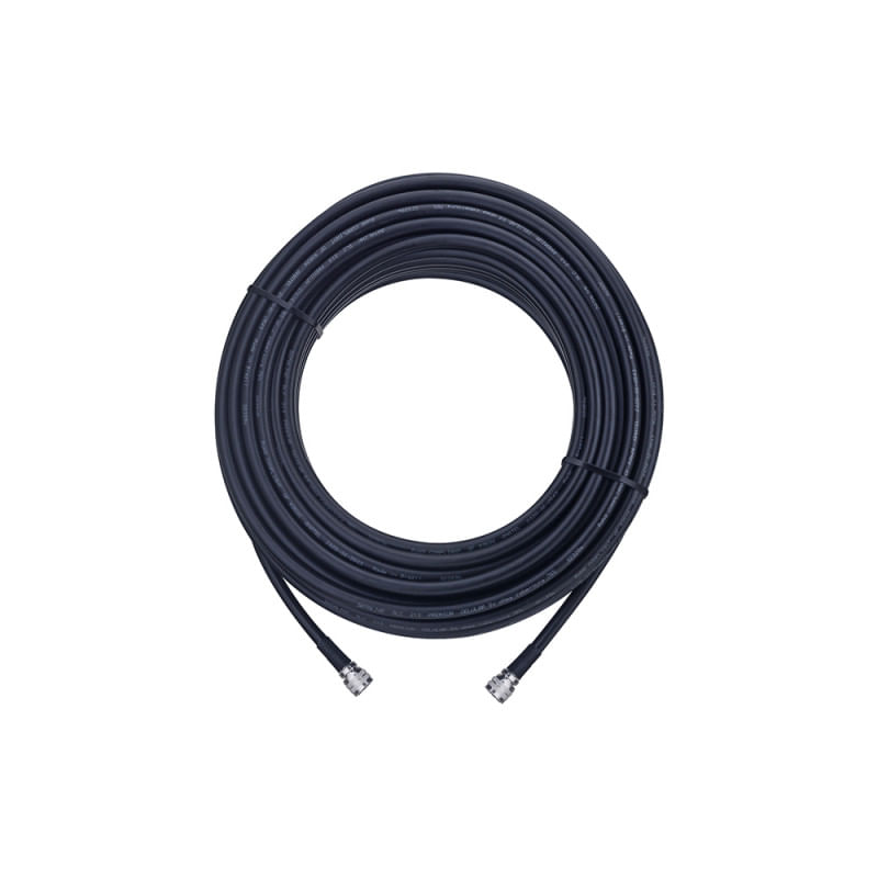 Cabo Coaxial RGC 213 plug N macho com 20 metros