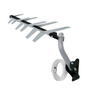 Antena Digital Externa com Suporte e Cabo 10 metros