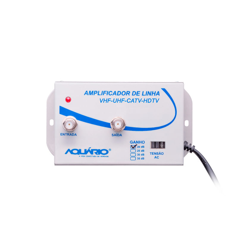 Amplificador-de-Linha-de-TV-20dB