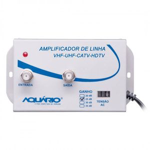 Amplificador de Linha de TV 25dB de Ganho