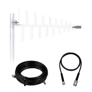 Antena Celular Fullband com Cabo Coaxial 15 metros para Modem 4G com Wi-Fi
