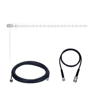 Antena Celular 850 MHz com Cabo Coaxial 15 metros para Modem 4G com Wi-Fi