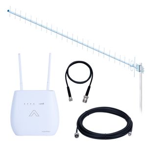 Modem 4G Wi-Fi Interno com Antena 700 MHz e Cabo Coaxial 15 metros