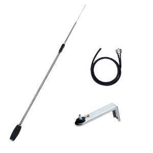 Antena PX Argentina com Base PU Completa com Suporte e Cabo 5,5 metros