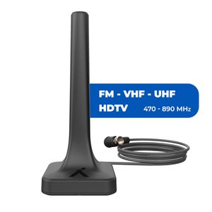 Antena Digital Interna com Cabo 2,5 metros