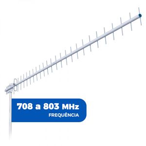 Antena Celular Externa 700 MHz 4G com Ganho de 20 dBi