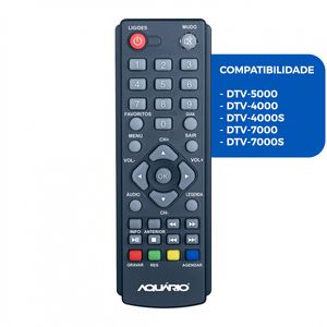 Controle Remoto para Conversores Digitais Aquário