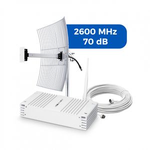 Repetidor de Sinal de Celular 2600 MHz 70 dB Plus