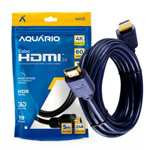 Cabo HDMI 2.0 4K de 5 metros