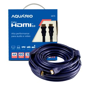 Cabo HDMI 2.0 4K de 15 metros