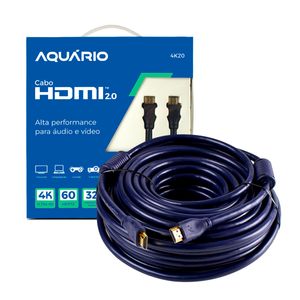 Cabo HDMI 2.0 4K de 20 metros