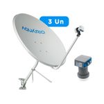 Antena-Parabolica-75cm-com-LNBF-Duplo-Conjunto-3-Un