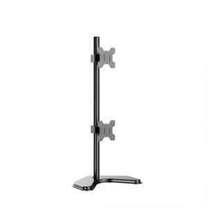 Suporte para 2 Monitores de 14 a 32" Vertical com Base Fixa