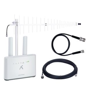 Modem 4G Com Antena Fullband e Cabo  de 15 Metros