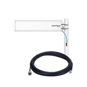 Antena Celular Externa 5G e Cabo Coaxial 15 metros